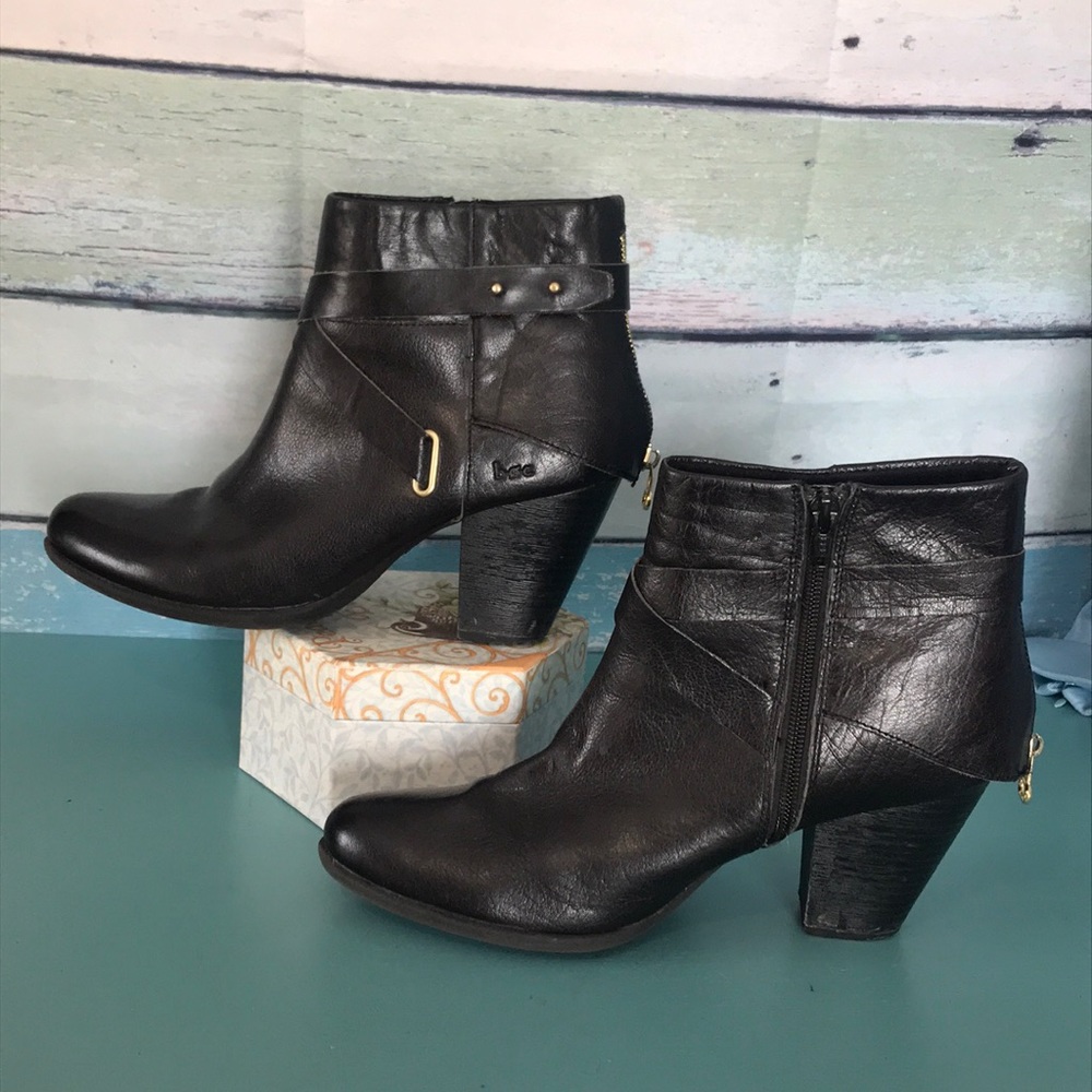 B.O.C Womens Richardson Leather Ankle Boots sz 10 - Picture 3 of 11